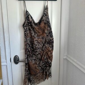 Size 2x cheeta dress